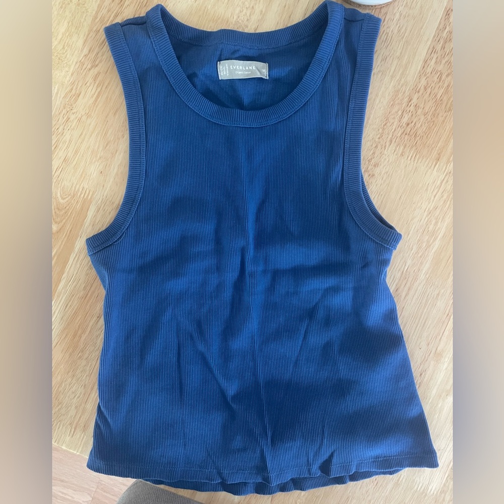 Everlane Cutout Ribbed Tank